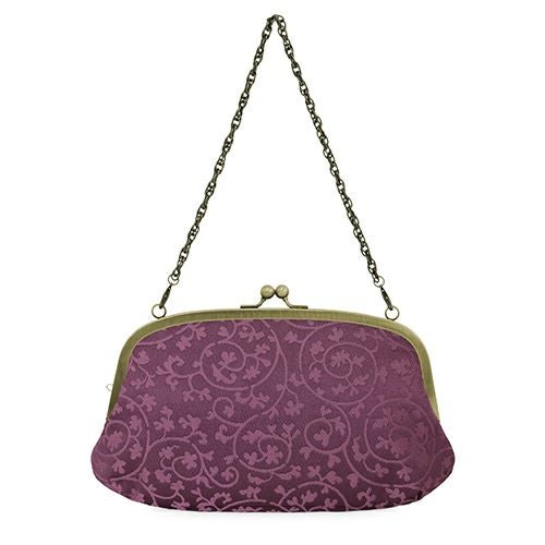 横長親子がま口財布【蛸唐草金襴】