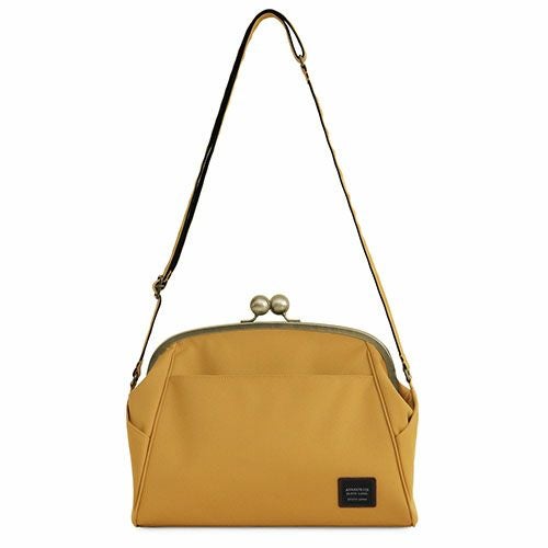 在庫商品】大玉がま口ショルダーバッグ【コーデュラ(R)】 | がま口の