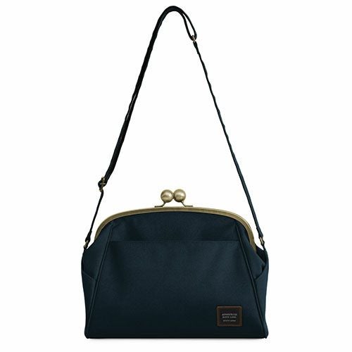 在庫商品】大玉がま口ショルダーバッグ【コーデュラ(R)】 | がま口の