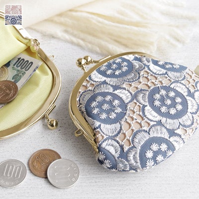 3.3寸がま口財布【ポリッシュレース】