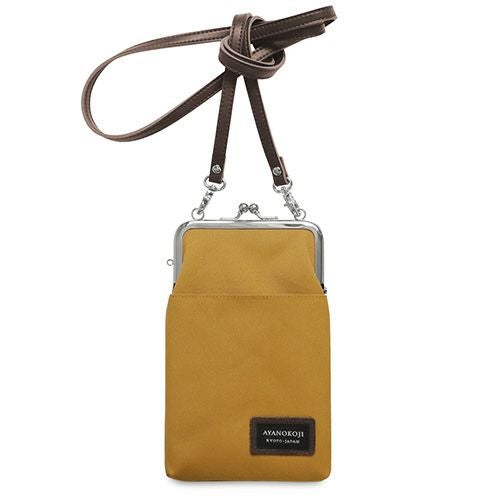 在庫商品】がま口ショルダーケース＋（クッション生地）【コーデュラ(R