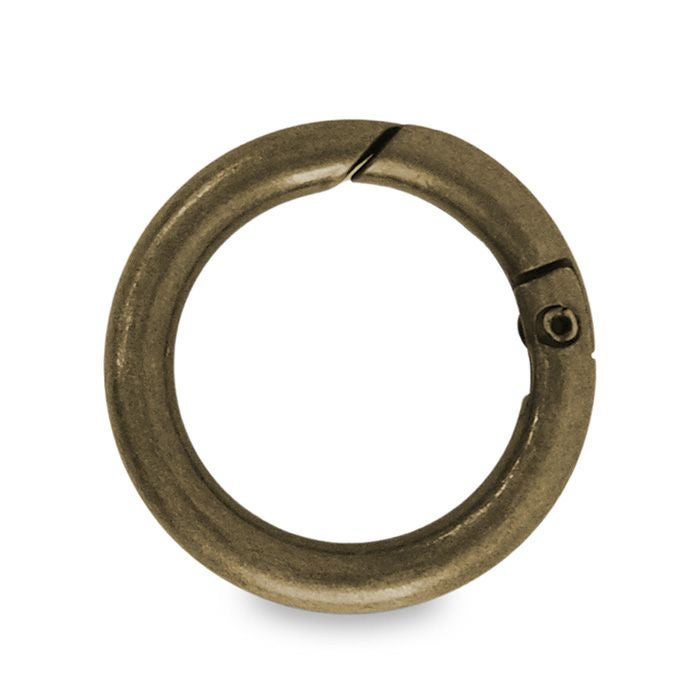 カラビナ(丸)　アンティークゴールド