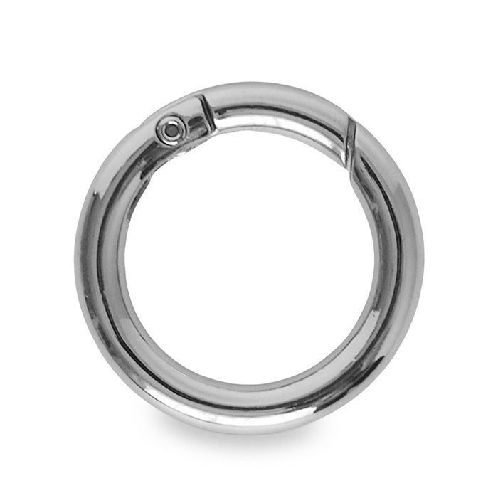 カラビナ(丸)　シルバー