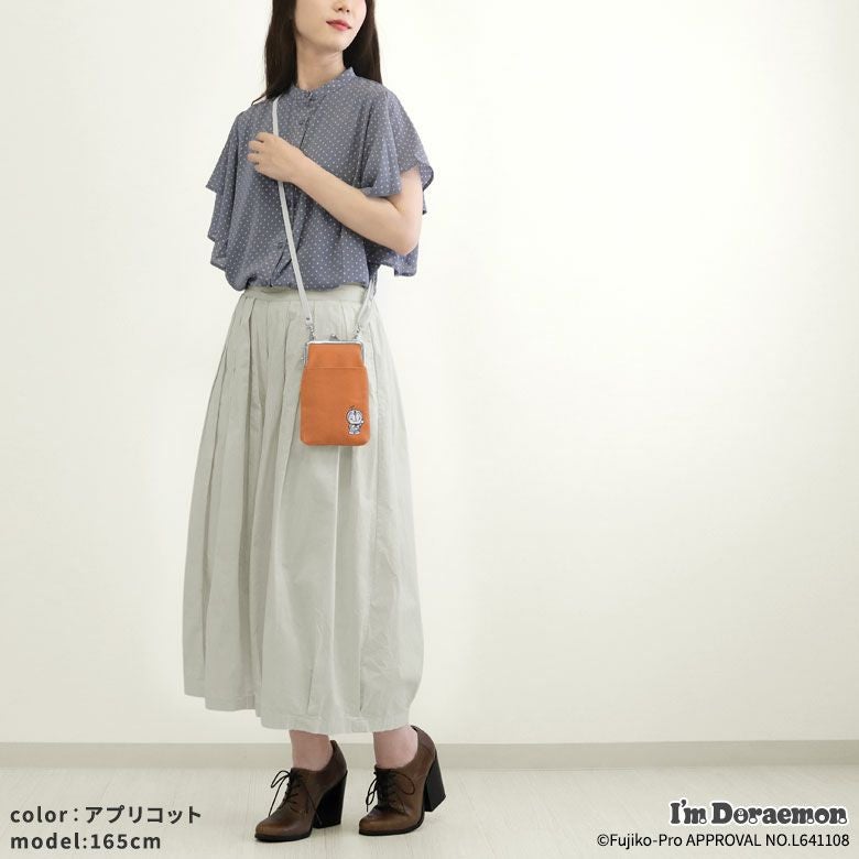 在庫商品】がま口ショルダーケース＋（プラス）【アイムドラえもん