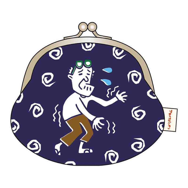 3.3寸がま口財布【アヤノコパッチン】