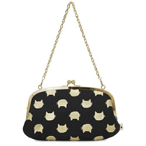 横長親子がま口財布【HAKUにゃんこ】