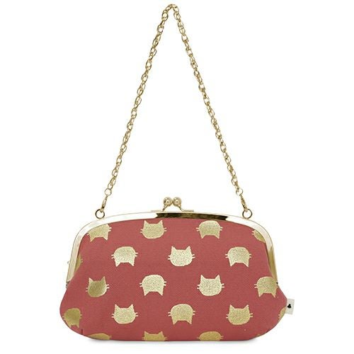 横長親子がま口財布【HAKUにゃんこ】