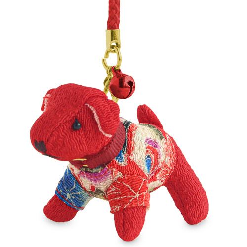 ちりめんプチドッグ・ぽちゃぐま・プチベア　根付け（ストラップ）