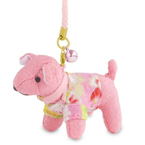 ちりめんプチドッグ・ぽちゃぐま・プチベア　根付け（ストラップ）