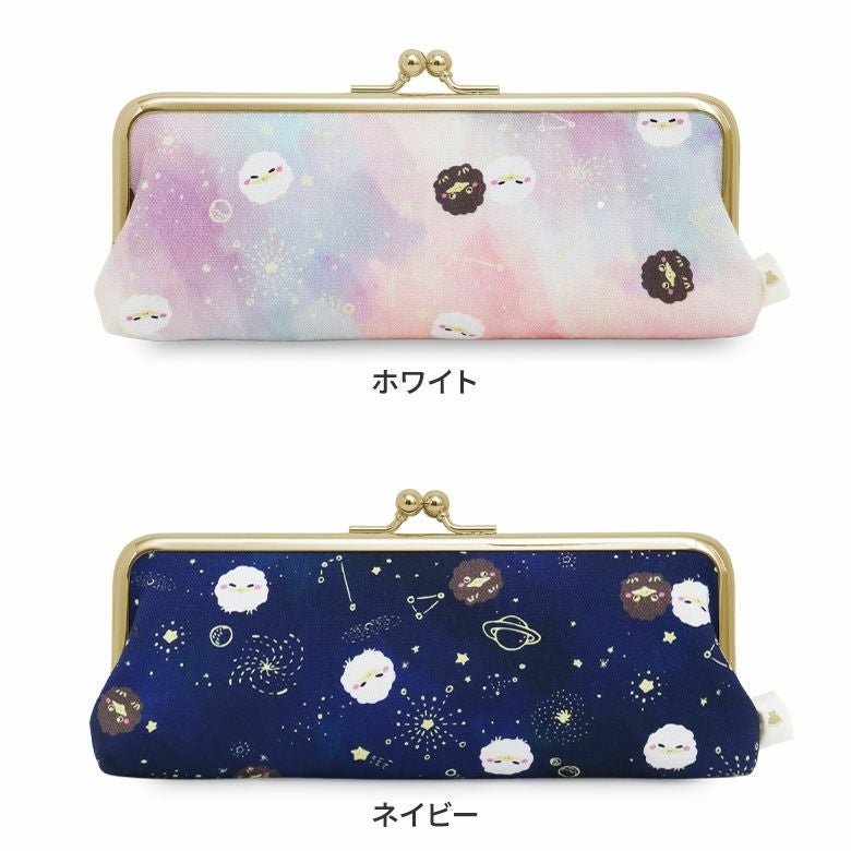 在庫商品】がま口平ペンケース【ガマグチヨタカとお星さま】 [M便 1/5