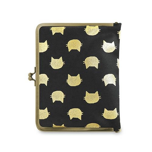 【激レア】　ちょっといっぱい！　火曜　布ブックカバー　フェア限定品　非売品　希少 在庫商品】がま口ブックカバー500ページ用 文庫/A6/500P対応【HAKU