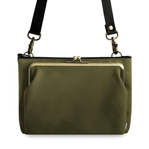 がま口ポケット付きミニサコッシュ【Sarei コーデュラ(R) re/cor(TM)（コーデュラレコー）・MONTANA】