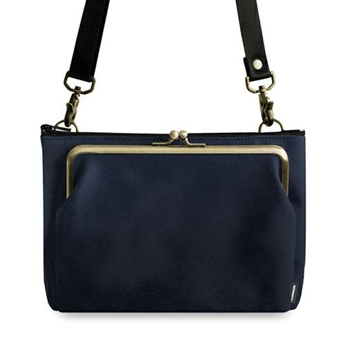 がま口ポケット付きミニサコッシュ【Sarei コーデュラ(R) re/cor(TM)（コーデュラレコー）・MONTANA】