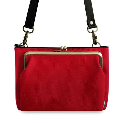 がま口ポケット付きミニサコッシュ【Sarei コーデュラ(R) re/cor(TM)（コーデュラレコー）・MONTANA】