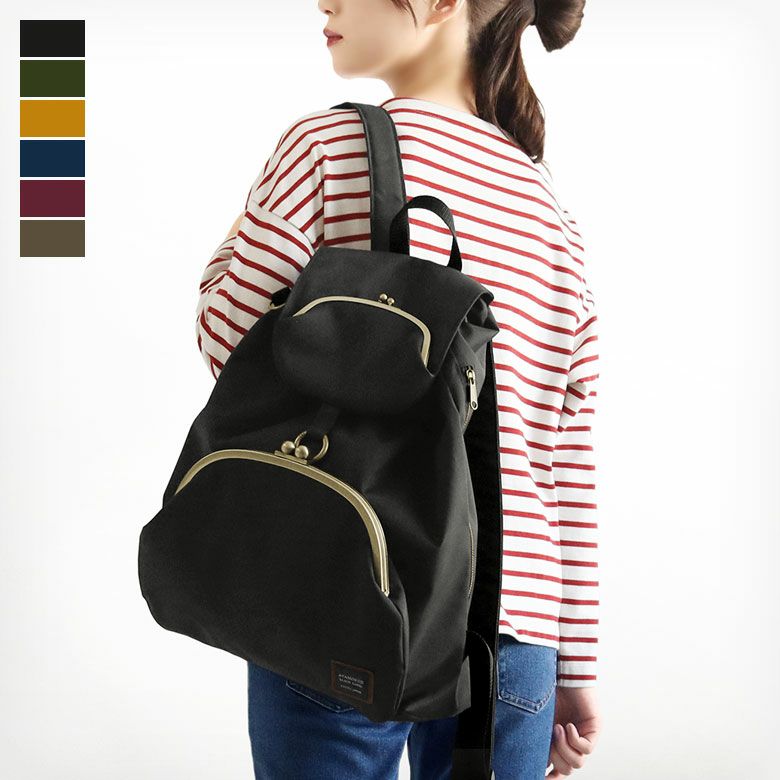 がま口リュック(大)｜AYANOKOJI