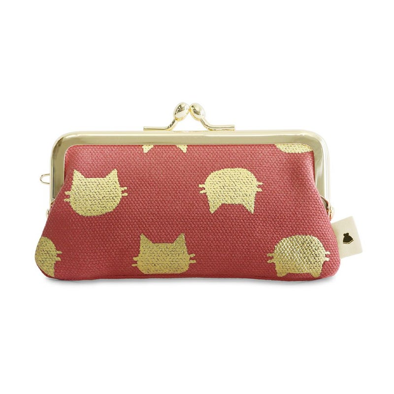 鏡付きがま口リップケース【HAKUにゃんこ】