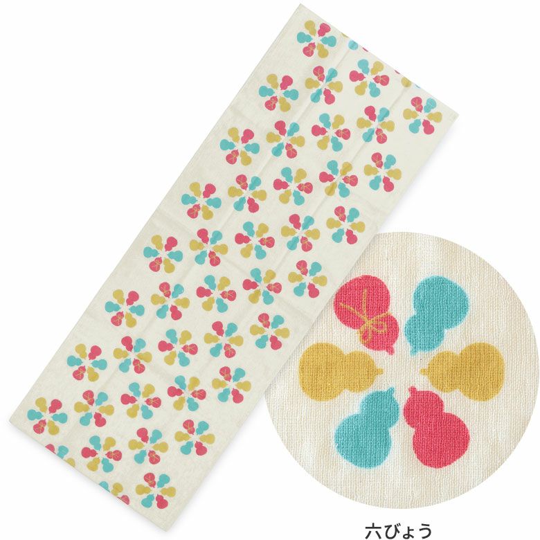 在庫商品】【雑貨】ガーゼ＆タオルの手ぬぐい [M便 1/2] | がま口の