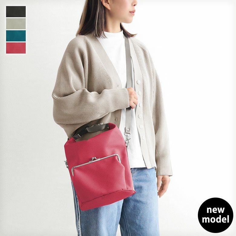 在庫商品】がま口SHINGENショルダーバッグ【Sarei リンク】 | がま口の