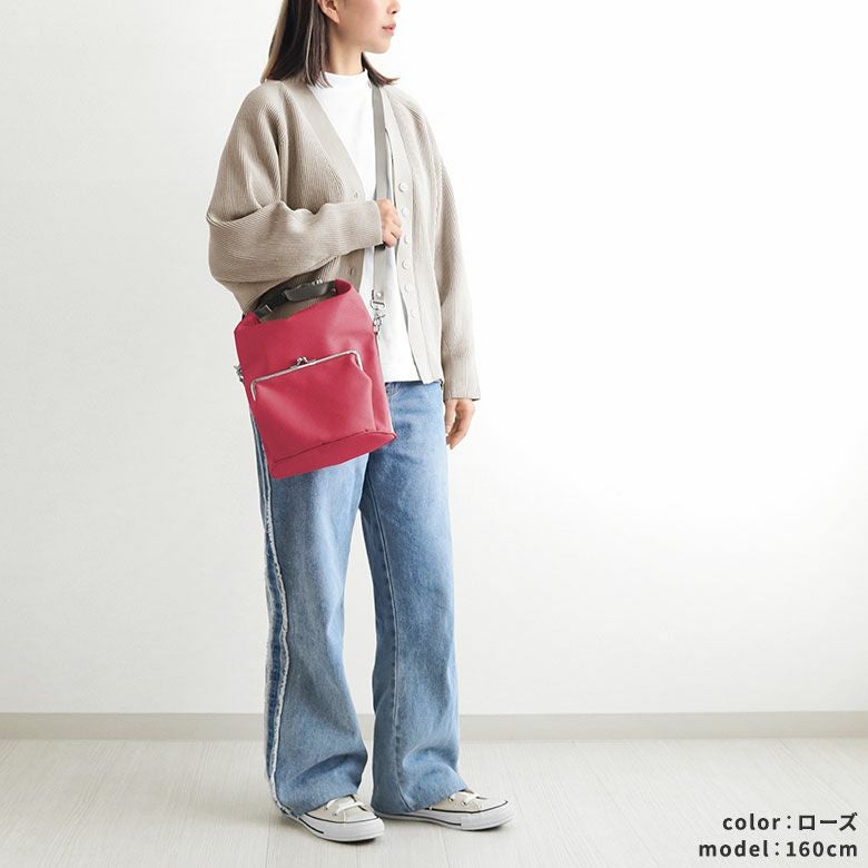 在庫商品】がま口SHINGENショルダーバッグ【Sarei リンク】 | がま口の