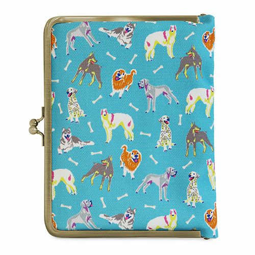 在庫商品】がま口ブックカバー 500ページ用 文庫/A6/500P対応