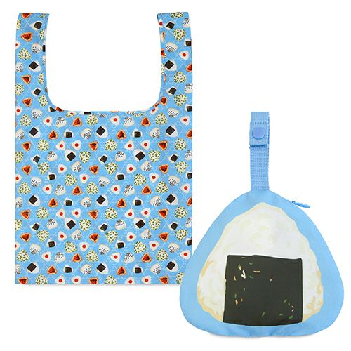 在庫商品】エコバッグ（ポーチ付き）【アヤノコパッチン（たべもの