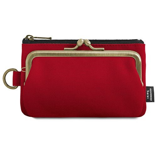 がま口キーコインケース＋（プラス）【Sarei コーデュラ(R) re/cor(TM)】