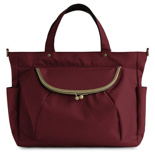 がま口エディターズバッグ【コーデュラ(R)】