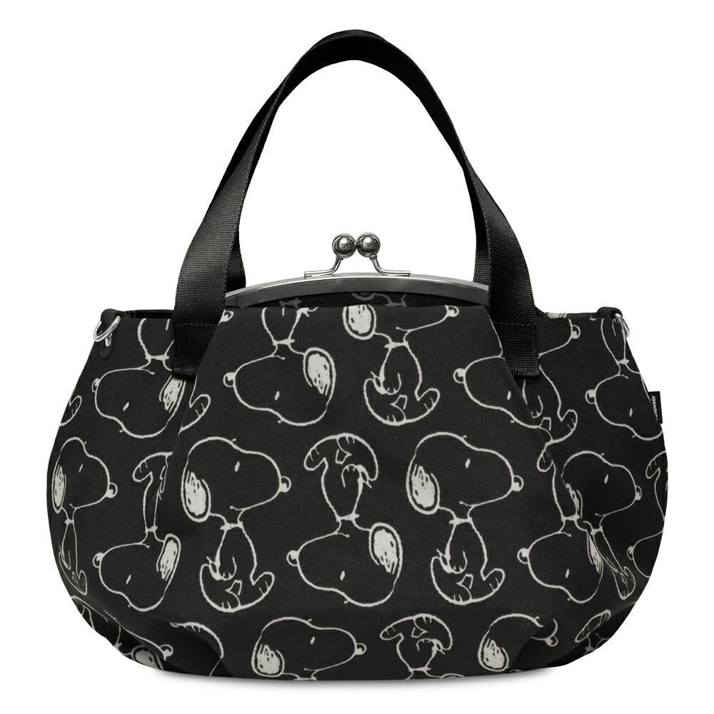 在庫商品】がま口バルーントートバッグ【PEANUTS_(S)24AW Sarei