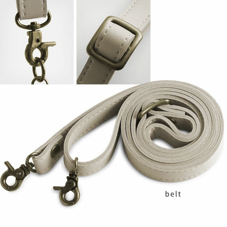 ファスナー付きがま口ミニポシェット【ディアタータン】