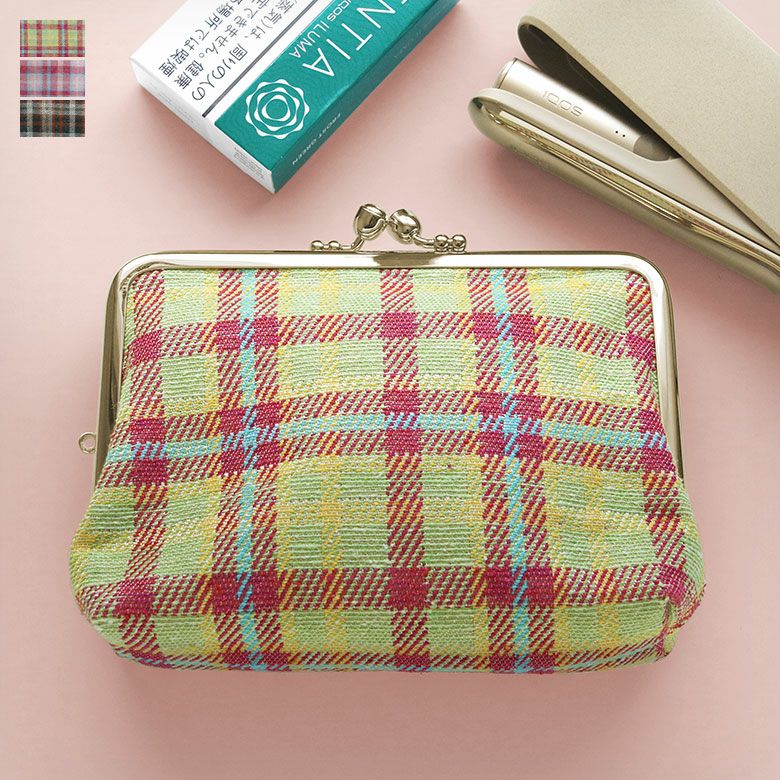 在庫商品】がま口アイコスケース(スマートタイプ)【ディアタータン