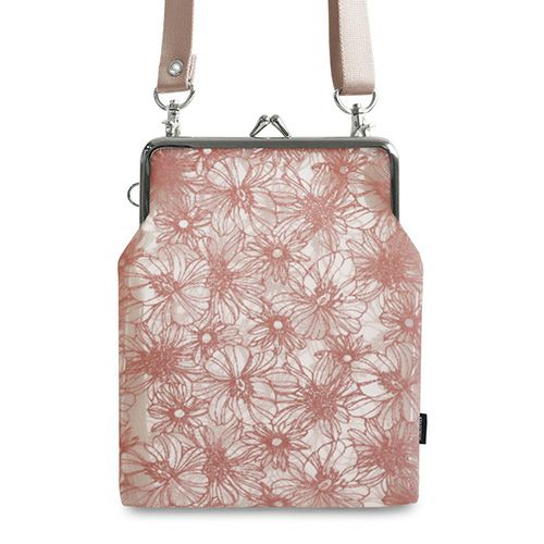 がま口メッシュショルダー【フロッキーメッシュ】