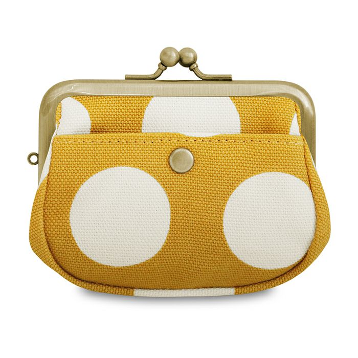 【在庫商品】がま口オールインワンケース＋（プラス）【帆布・綿布・デニム（アソート）】