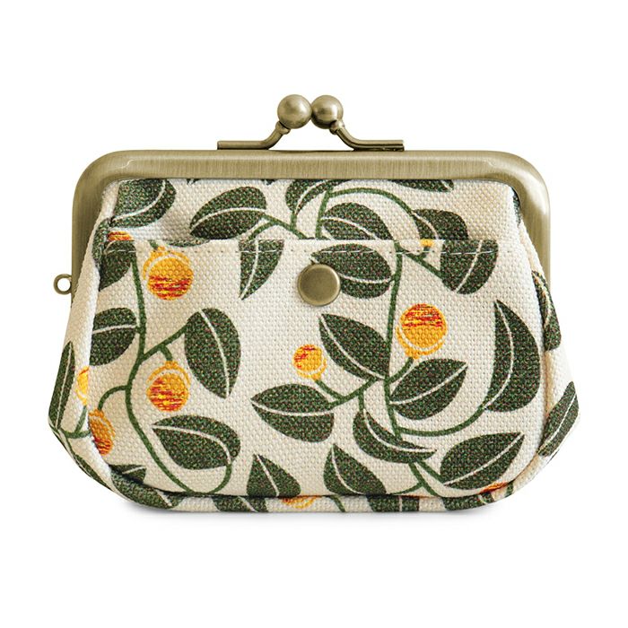 【在庫商品】がま口オールインワンケース＋（プラス）【帆布・綿布・デニム（アソート）】