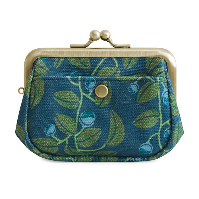 【在庫商品】がま口オールインワンケース＋（プラス）【帆布・綿布・デニム（アソート）】