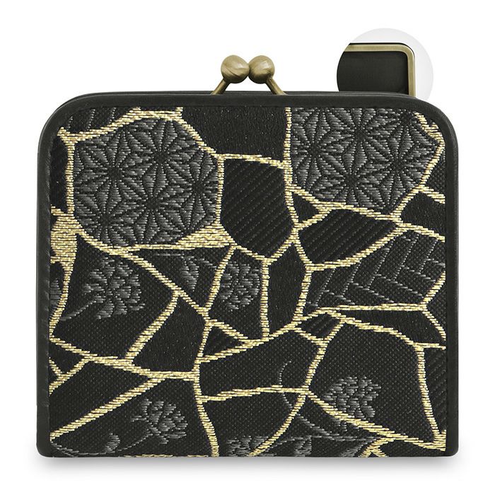 【在庫商品】二つ折りがま口ミニ財布【ジャガードSP】