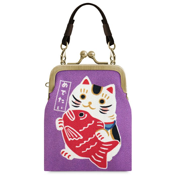 がま口お守りケース【にゃんこーズ・わんこーズ】