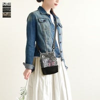 がま口切替メッシュショルダー【マーガレットメッシュ】