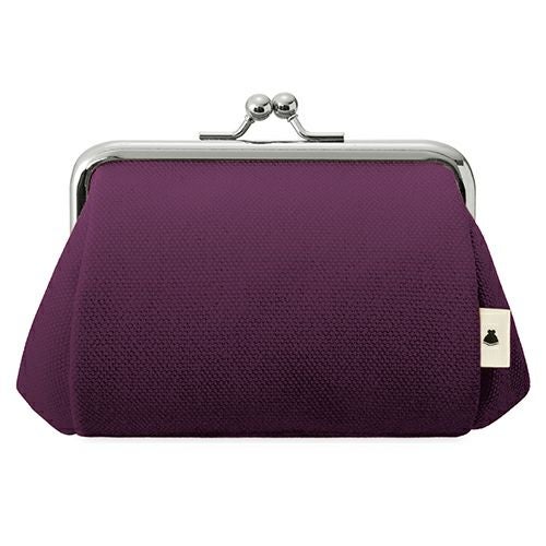 TAWARA型がま口コスメポーチ（小）【帆布・無地】