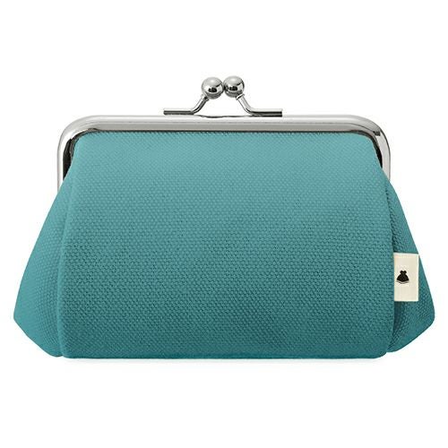 TAWARA型がま口コスメポーチ（小）【帆布・無地】