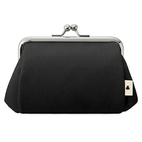 在庫商品】TAWARA型がま口コスメポーチ（小）【帆布・無地】 [M便 1/4