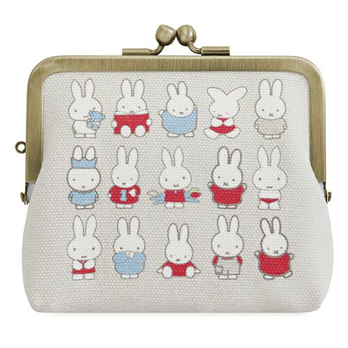 平親子がま口財布【miffy70th(パステルカラー)】