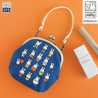 がま口丸型ケース【miffy70th(ブルーナカラー)】 