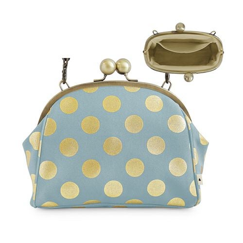 大玉がま口ポシェット【帆布・HAKUドット限定カラー】