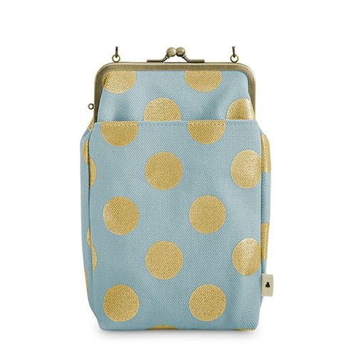 がま口お散歩ポシェット【帆布・HAKUドット限定カラー】