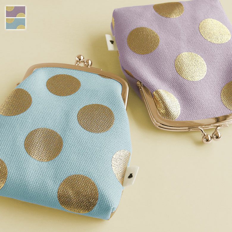 がま口シガレットケース【帆布・HAKUドット限定カラー】