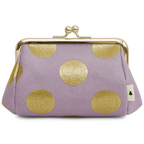 TAWARA型がま口コスメポーチ（小）【HAKUドット限定カラー】