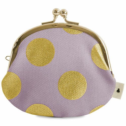 在庫商品】3.3寸 がま口財布【帆布・HAKUドット限定カラー】