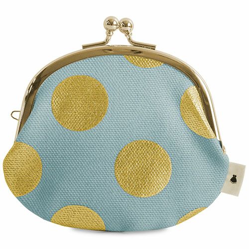 在庫商品】3.3寸 がま口財布【帆布・HAKUドット限定カラー】