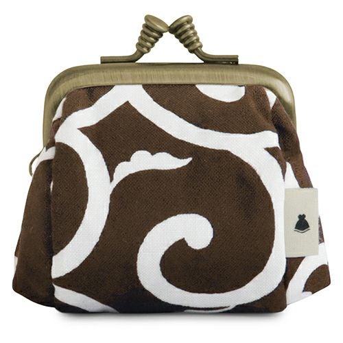 TAWARA型がま口コスメポーチ(極小)【綿唐草】