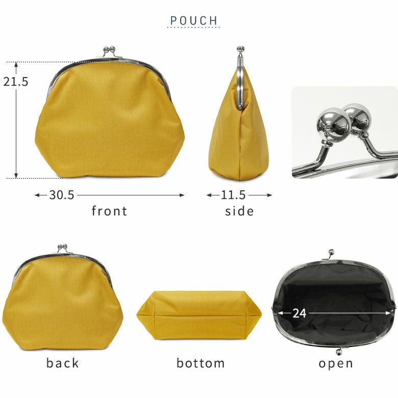 がま口付き2styleトートバッグ【Sarei MONTANA（N）】